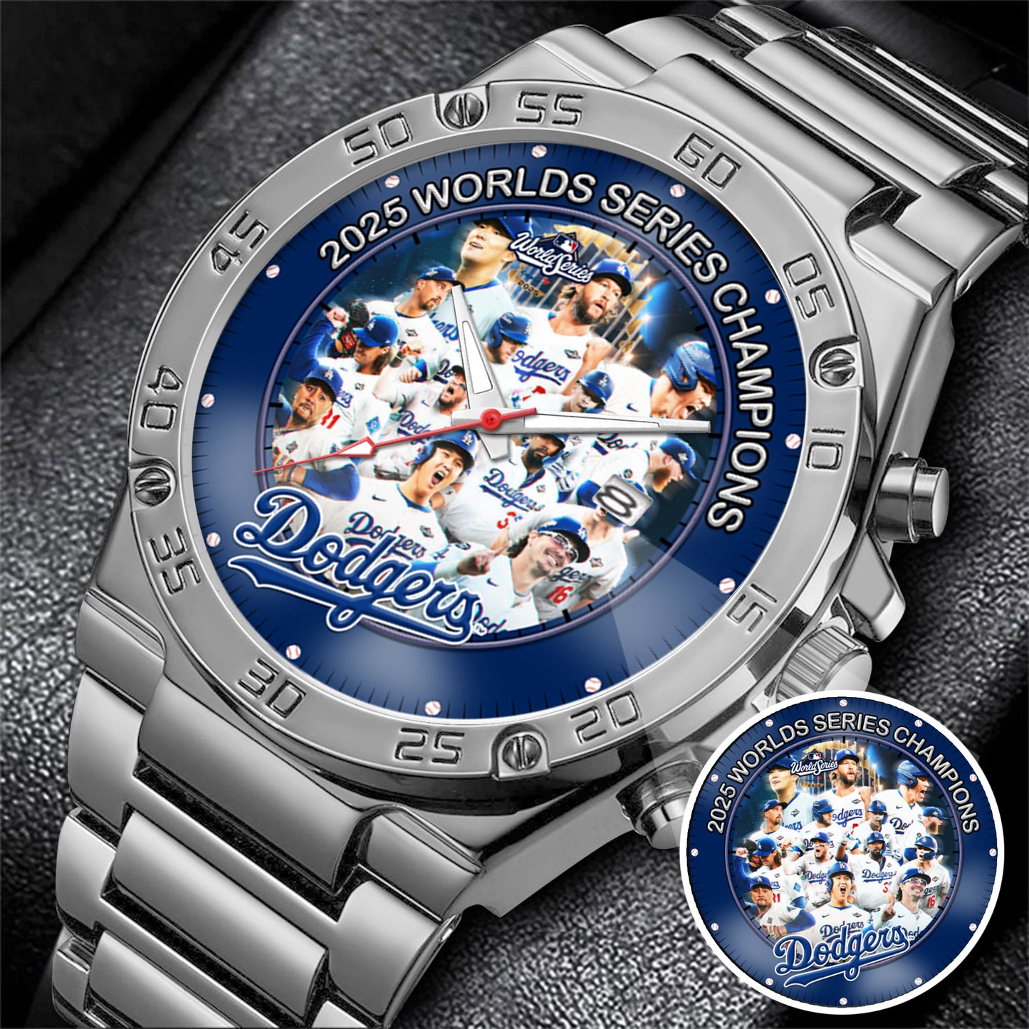 LA Dodgers 2025 Worlds Series Champion Watch