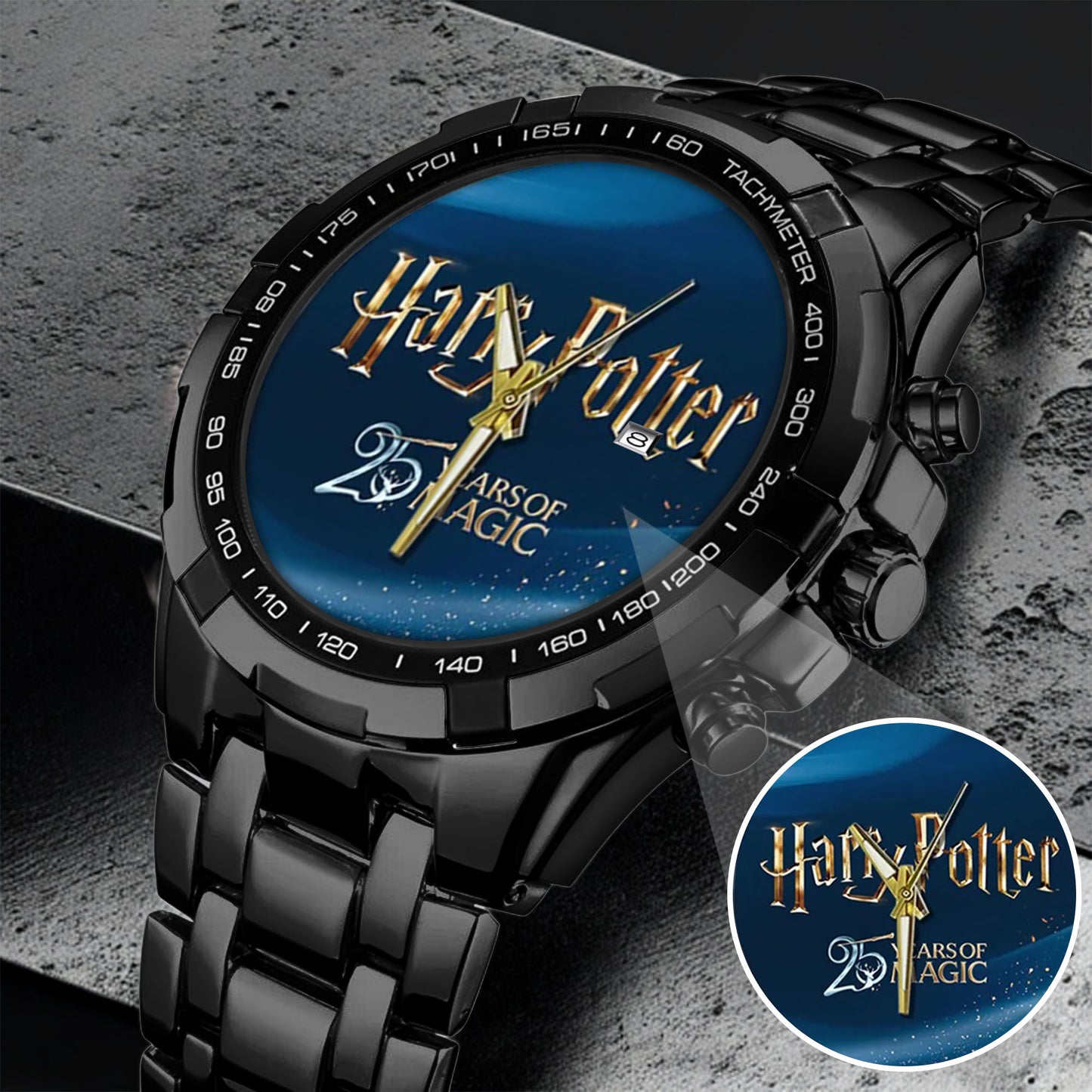 Harry Potter 25th Anniversary Stainless Steel Watch