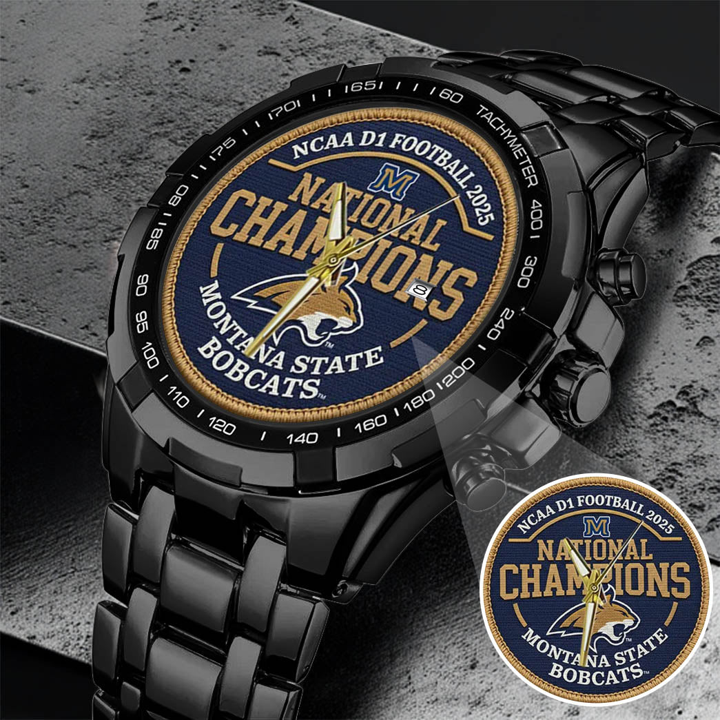 NCAA D1 Montana State Bobcats Champion 2026 Football Watch