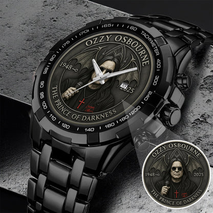 The Prince of Darkness Watch – Gothic Rock Style Watch for Fans & Collectors