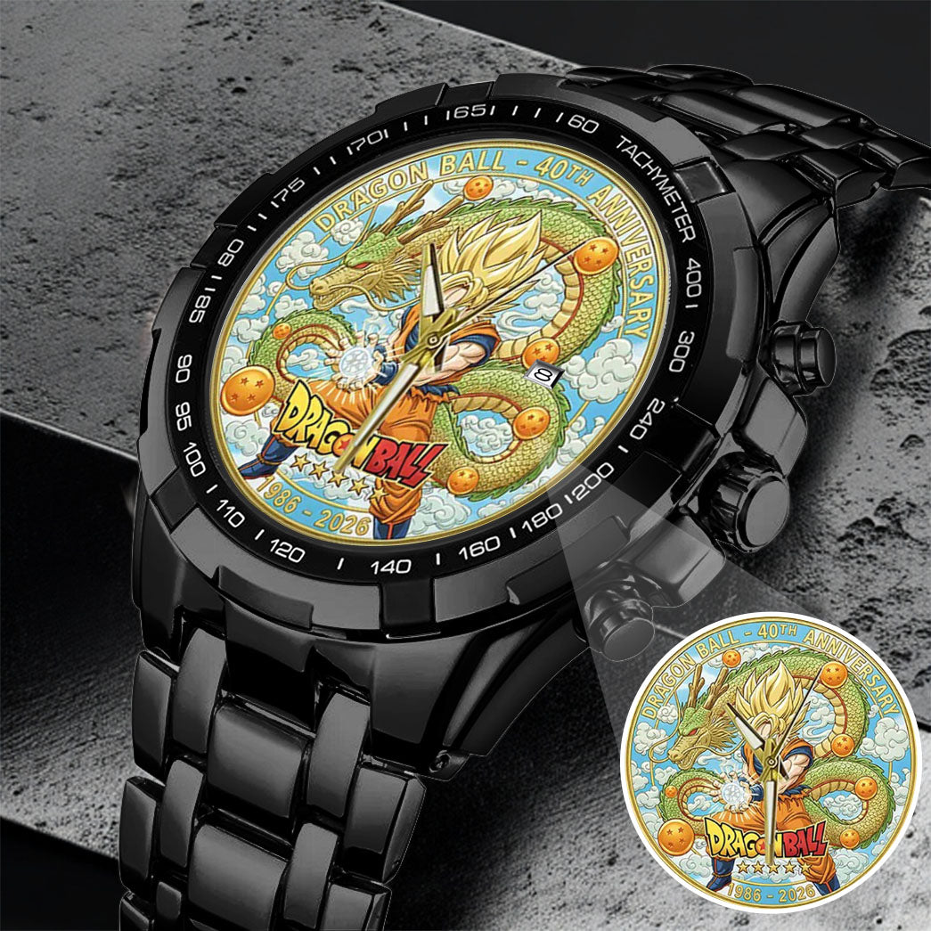Dragon Ball 40th Anniversary Stainless Steel Watch