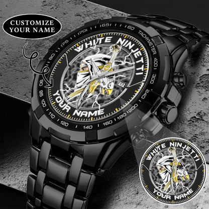 Power Rangers White Ninjetti Personalized Watch