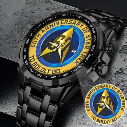Star Trek 60th Anniversary Stainless Steel Watch