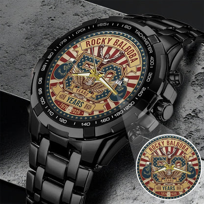 Rocky Balboa Never Stay Down 50th Anniversary Boxing Watch
