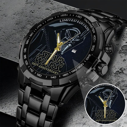 Star Wars 50th Anniversary Stainless Steel Watch