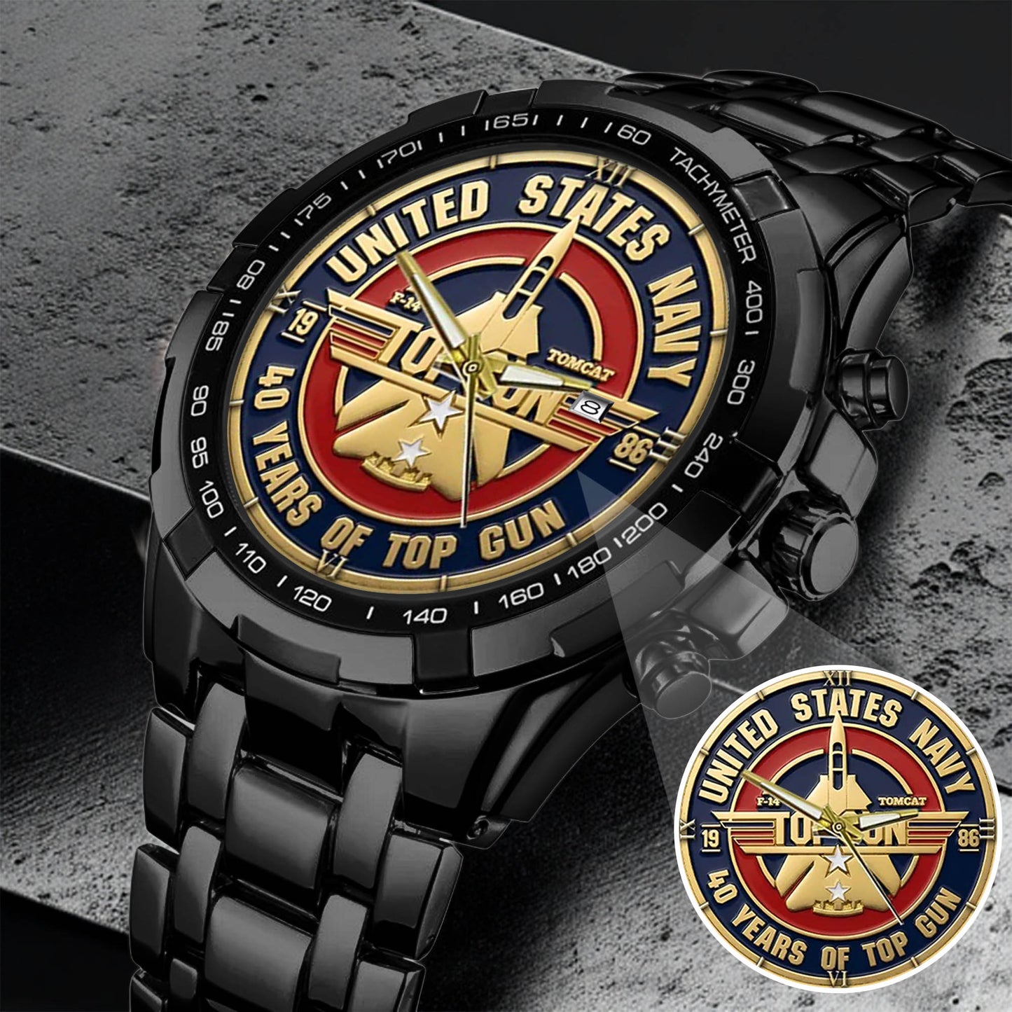 The 40th Aniversary Of Top Gun Custom Watch