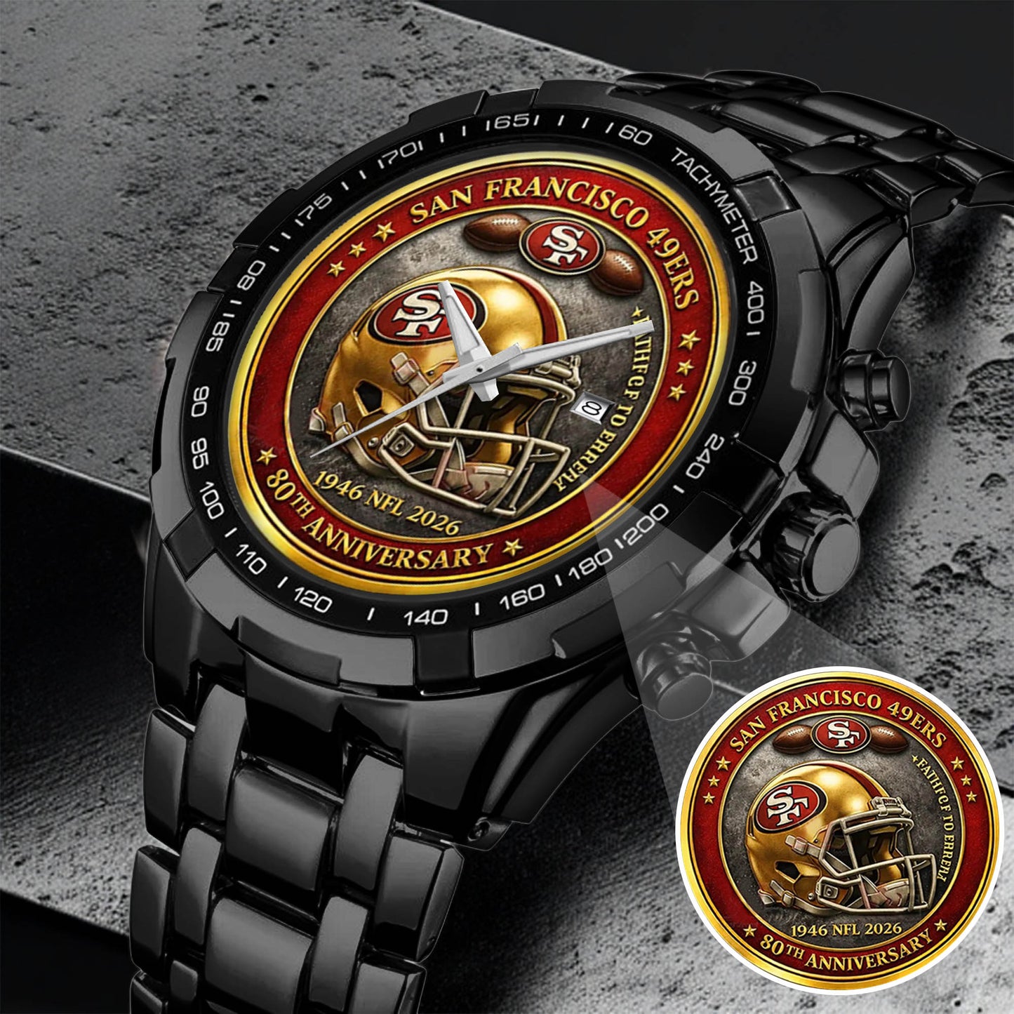 San Francisco 49ers 80th Anniversary Watch