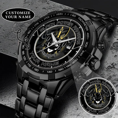 Mighty Morphin Power Rangers Mastodon Custom Name Watch