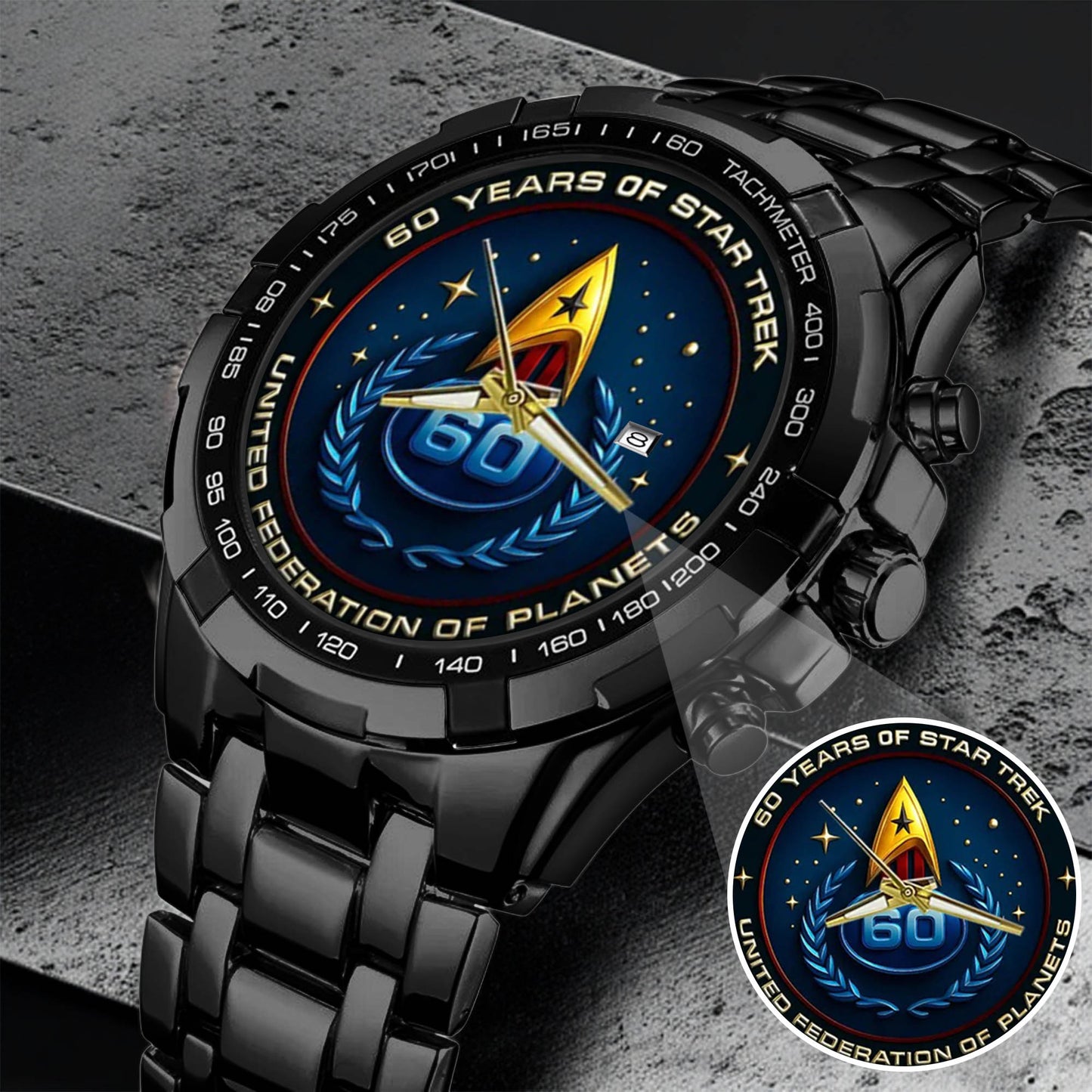 Star Trek 60th Anniversary Stainless Steel Watch