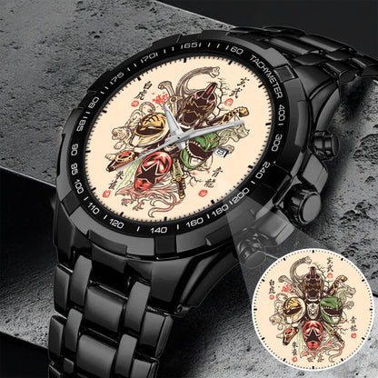Power Rangers Tommy Oliver All Rangers Merories Japanese Art Style Watch