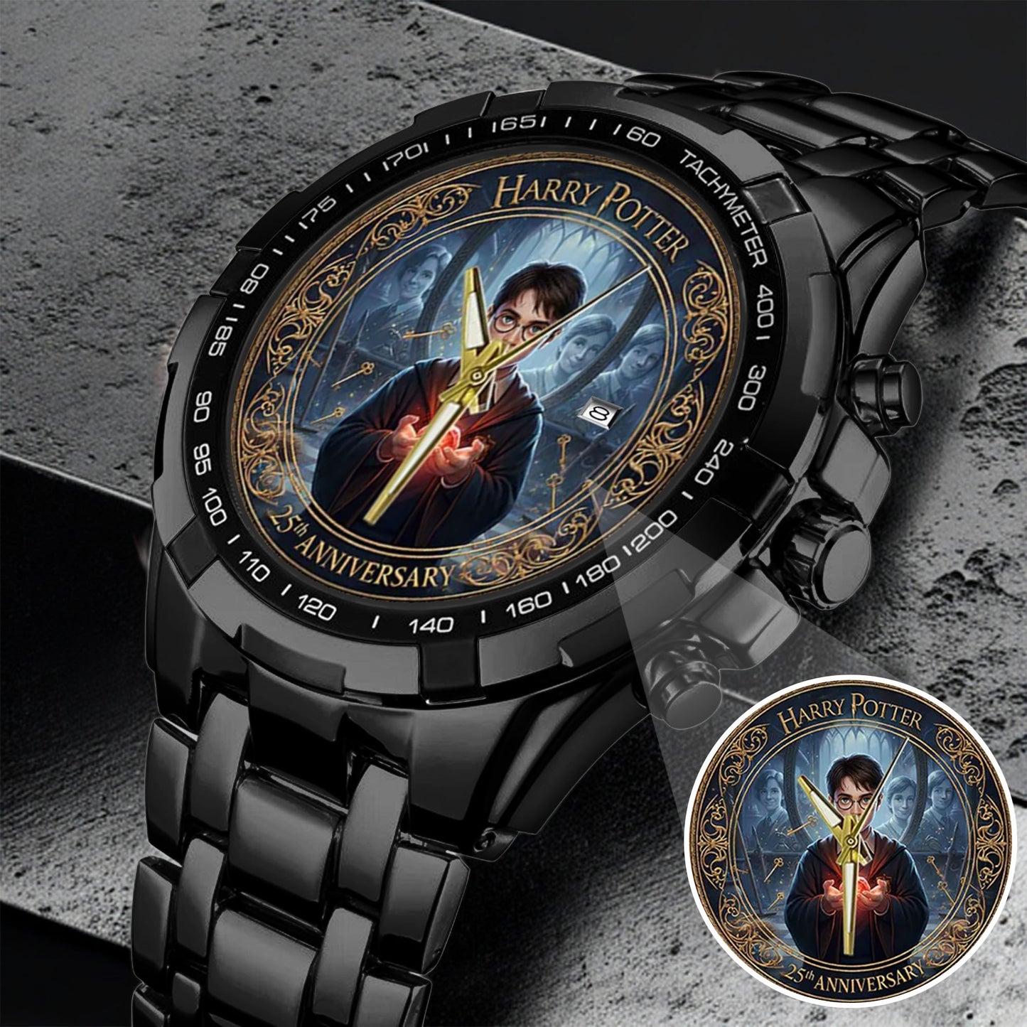 Harry Potter 25th Anniversary Stainless Steel Watch