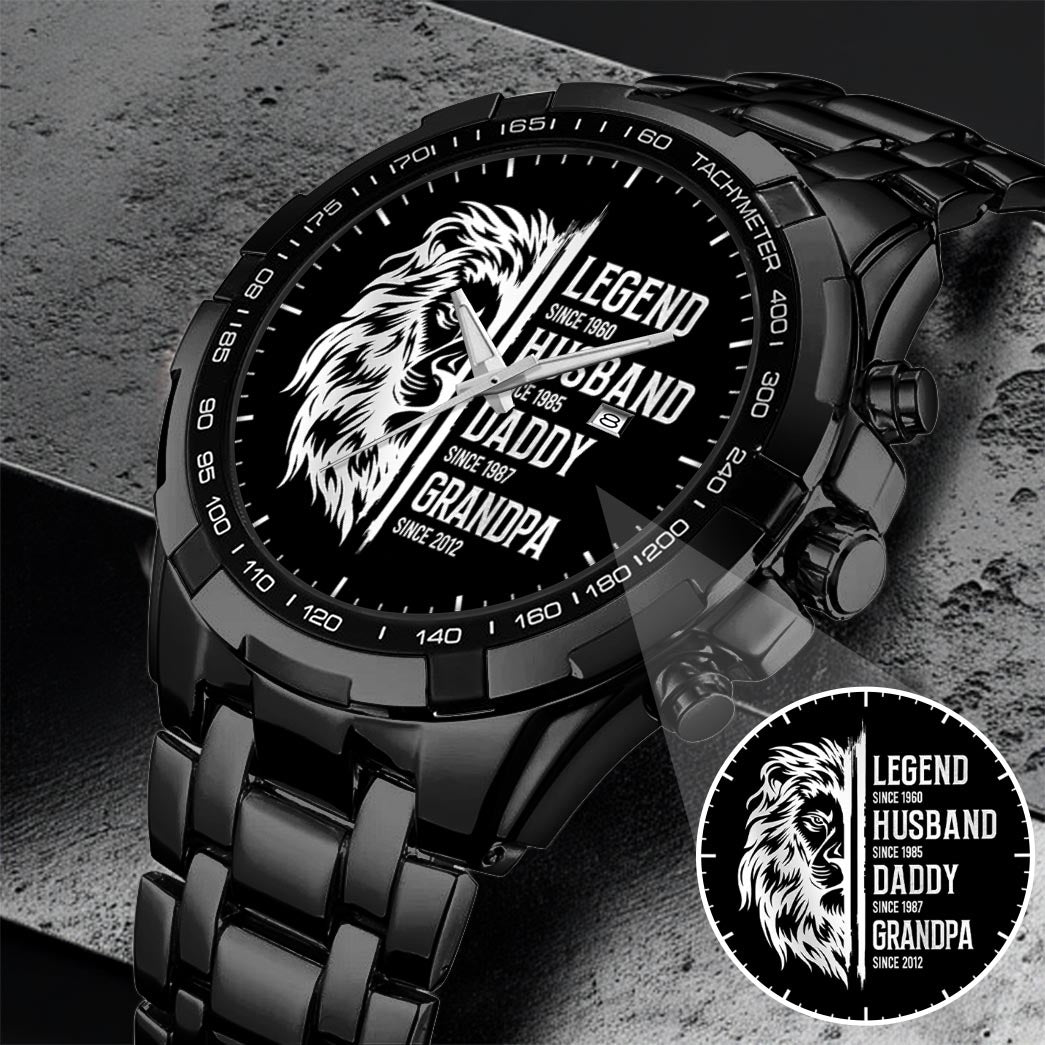 Father's Day Legend Husband Daddy Grandpa Limited Edition Watch