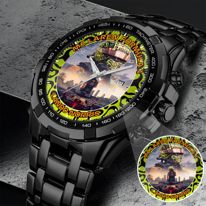 F1 Lando Norris McLaren Personalized Watch