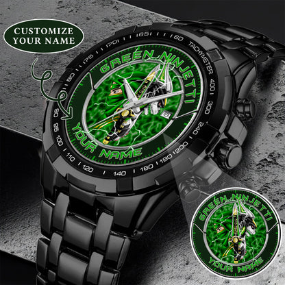 Power Rangers Green Ninjetti Personalized Watch