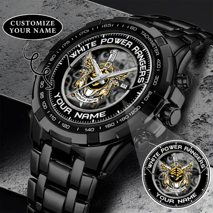 Mighty Morphin Power Rangers Tigerzord Custom Name Watch