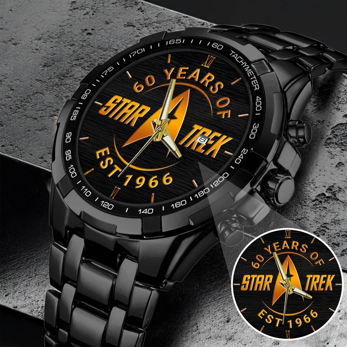 Star Trek 60th Anniversary Stainless Steel Watch