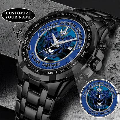 Mighty Morphin Power Rangers Triceratops Custom Name Watch