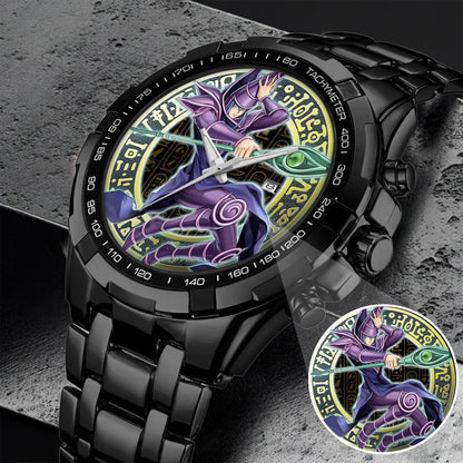 Anime YGO Dark Magician Watch Dial – Limited Art Design