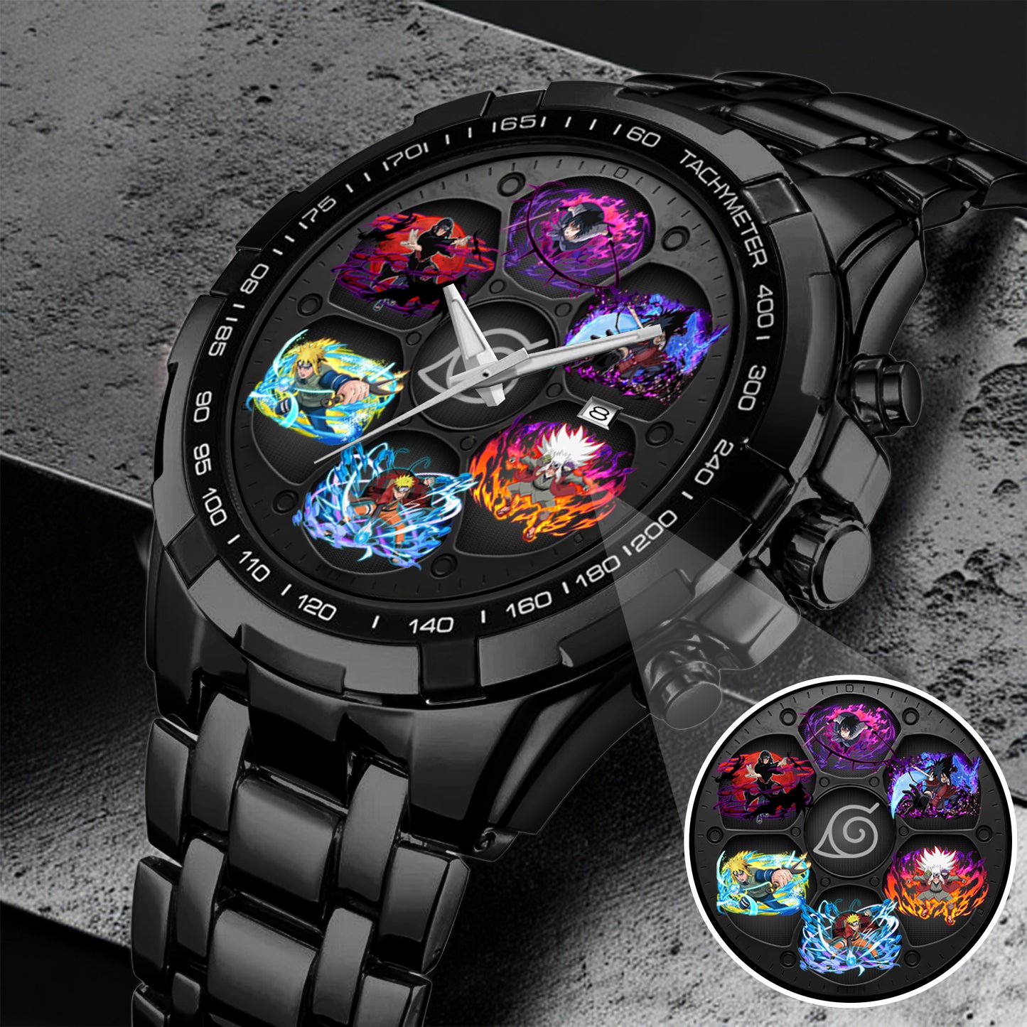 Anime Naruto Shippuden Art Custom Watch