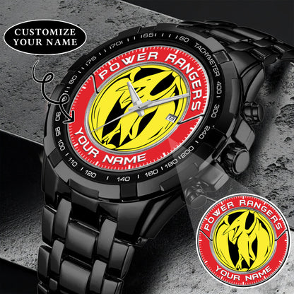 Mighty Morphin Power Rangers Pterodactyl Custom Name Watch