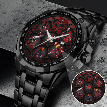 Anime Akatsuki Clan Art Custom Watch