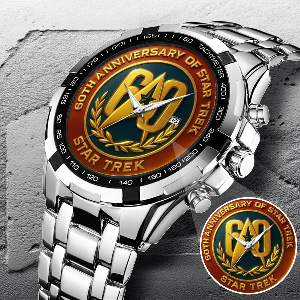 Star Trek 60th Anniversary Stainless Steel Watch