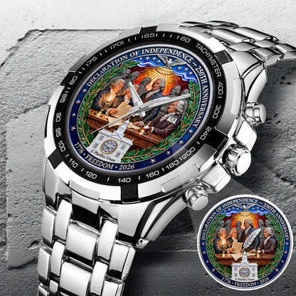 USA 250th Anniversary Founding Fathers Watch