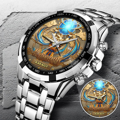 Personalized Spirit Bomb 40th Anniversary Watch – Custom Name For Milestone Celebration