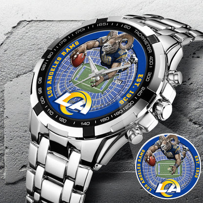 Los Angeles Rams Stainless Steel Watch