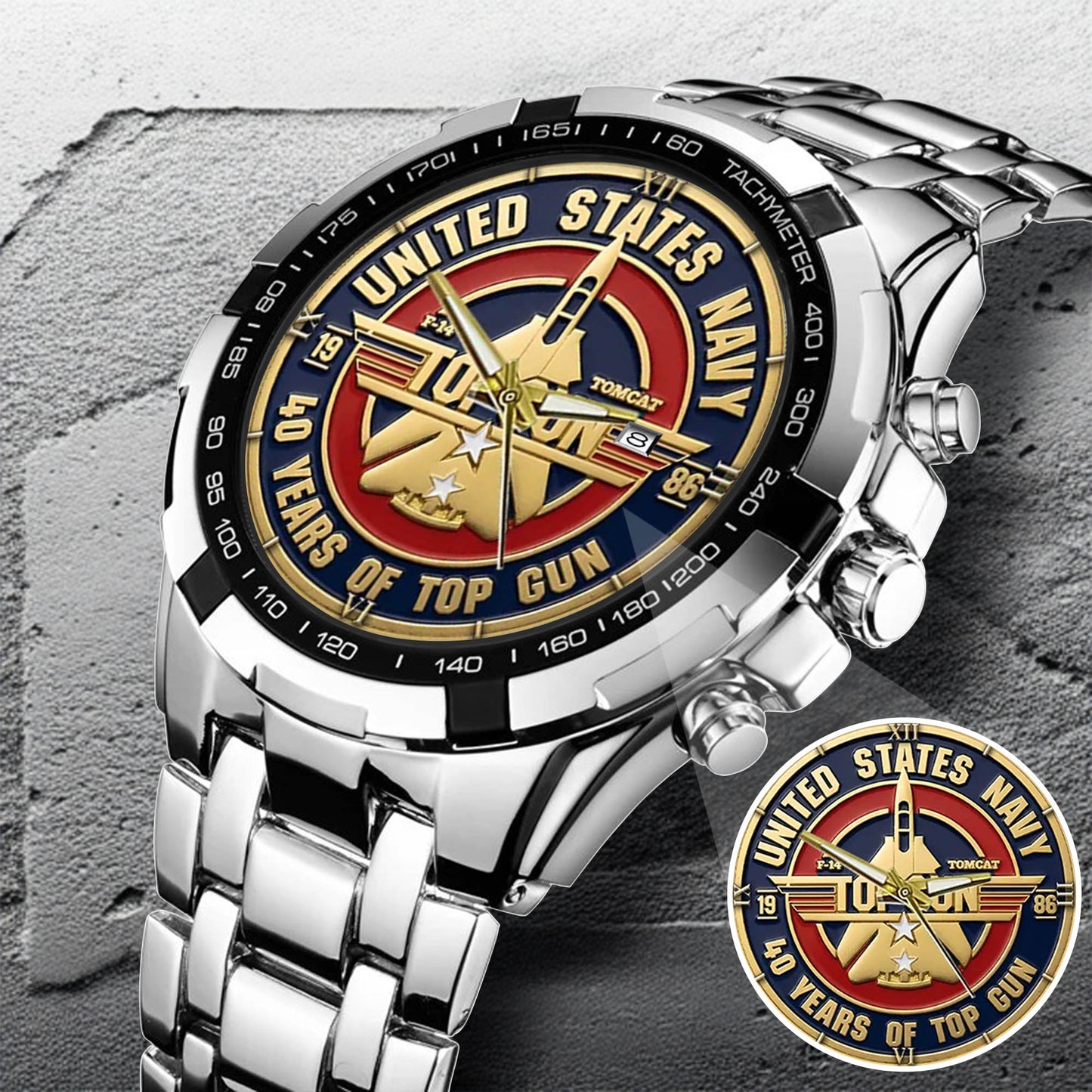 The 40th Aniversary Of Top Gun Custom Watch
