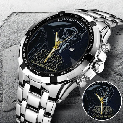 Star Wars 50th Anniversary Stainless Steel Watch