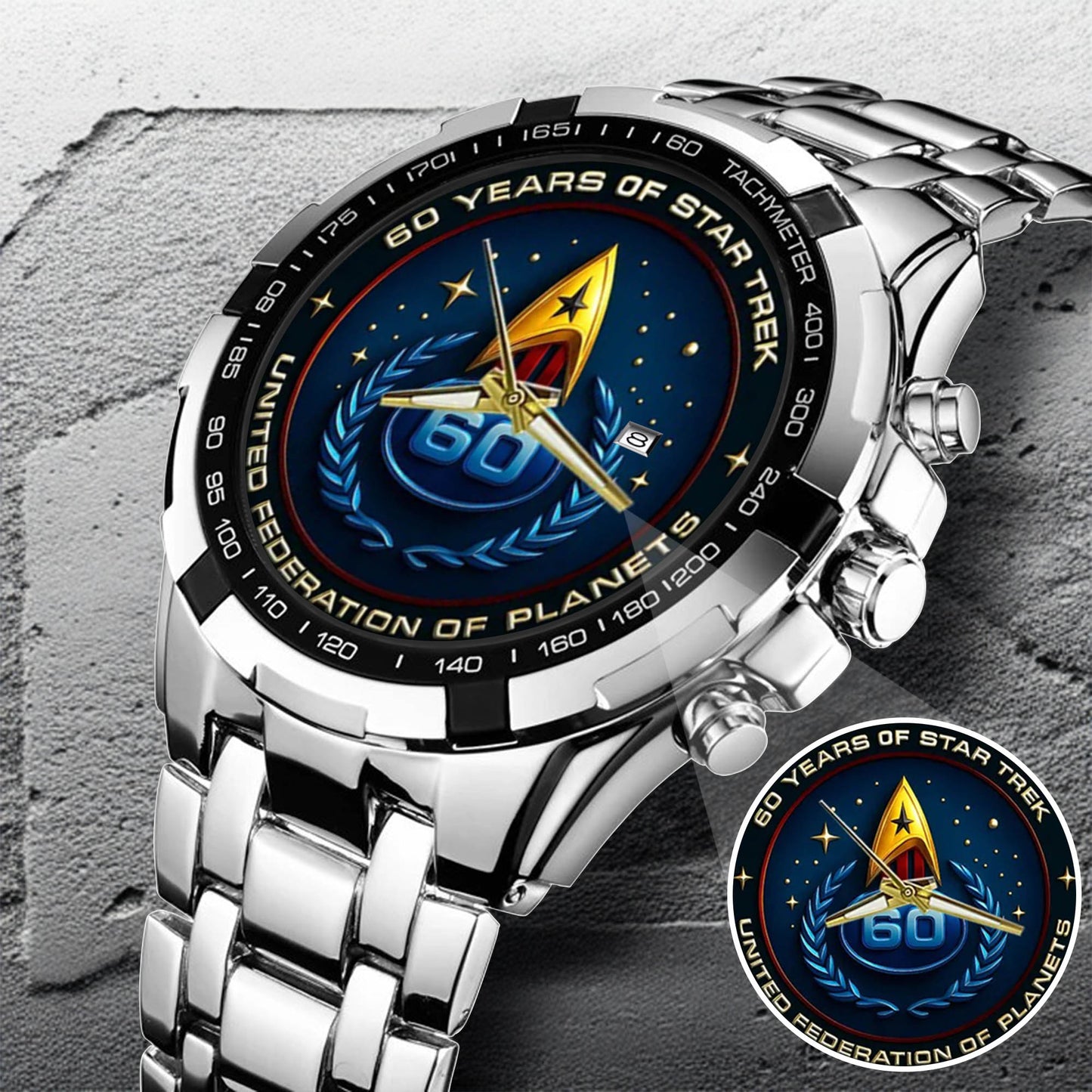 Star Trek 60th Anniversary Stainless Steel Watch