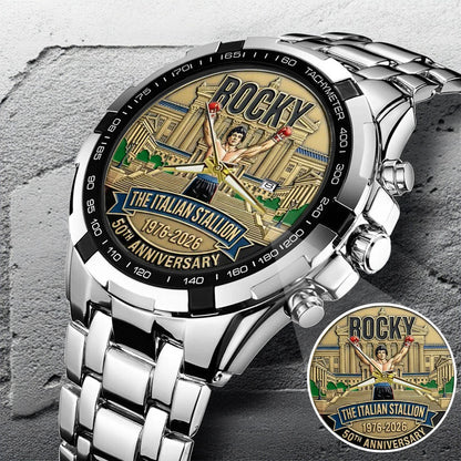 Rocky Balboa Never Stay Down 50th Anniversary Boxing Watch