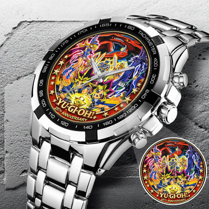 Anime Yugioh 25th Anniversary Coin Custom Watch