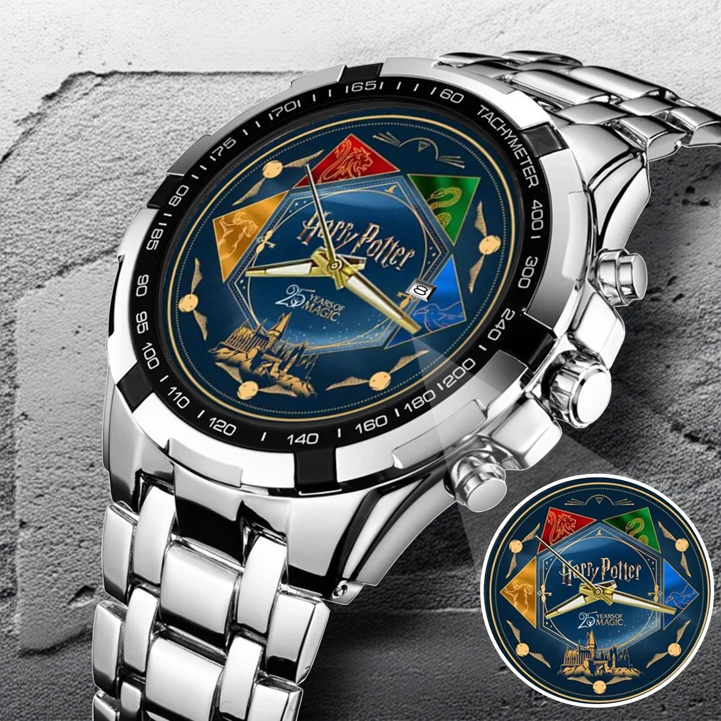 Harry Potter 25th Anniversary Steel Watch