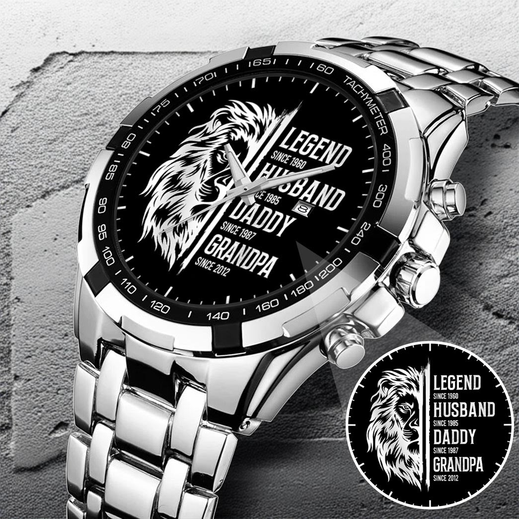 Father's Day Legend Husband Daddy Grandpa Limited Edition Watch