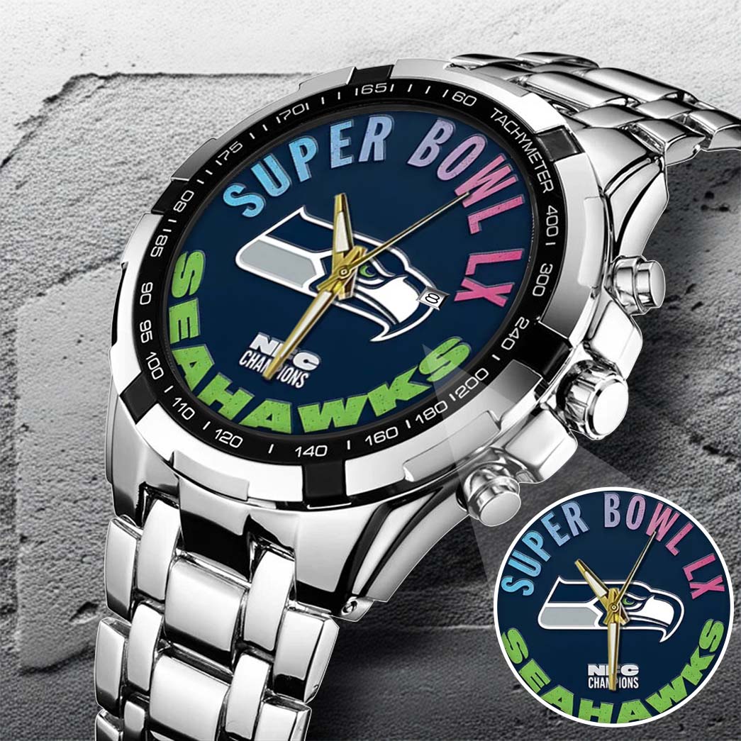 Seattle Seahawks SuperBowl LX We Are 12 Watch