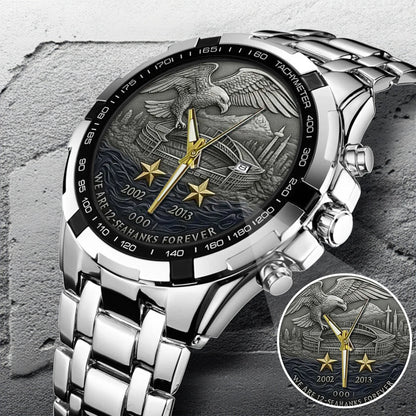 Seattle Seahawks 50th Anniversary 2026 Stainless Steel Watch