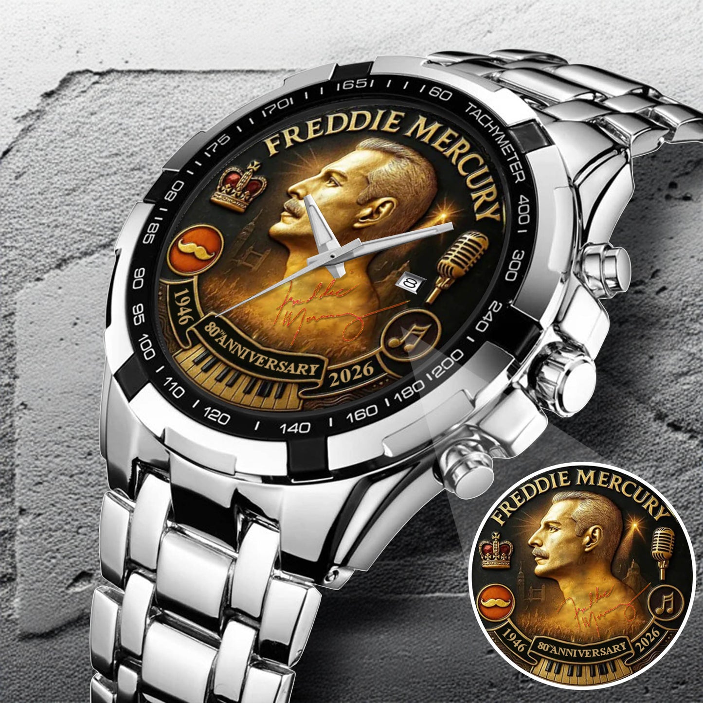 Freddie Mercury 80th Anniversary Watch
