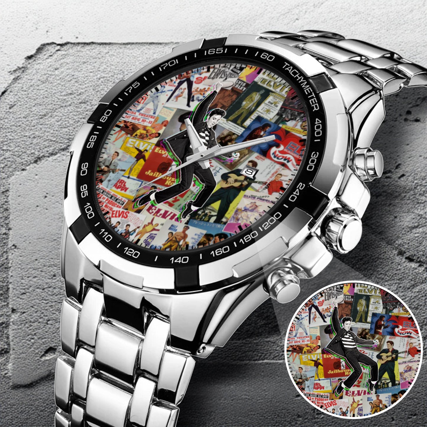 EP Inspired Watch – Vintage Rock & Roll Timepiece for Fans