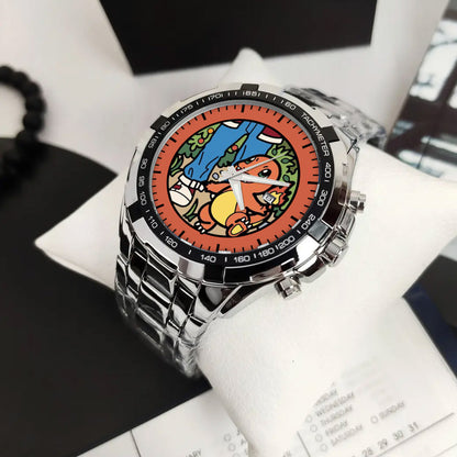 PKM Charmander Fire Edition Stainless Steel Watch