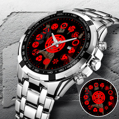 Anime Uchiha Clan Mangekyou Sharingan Art Watch