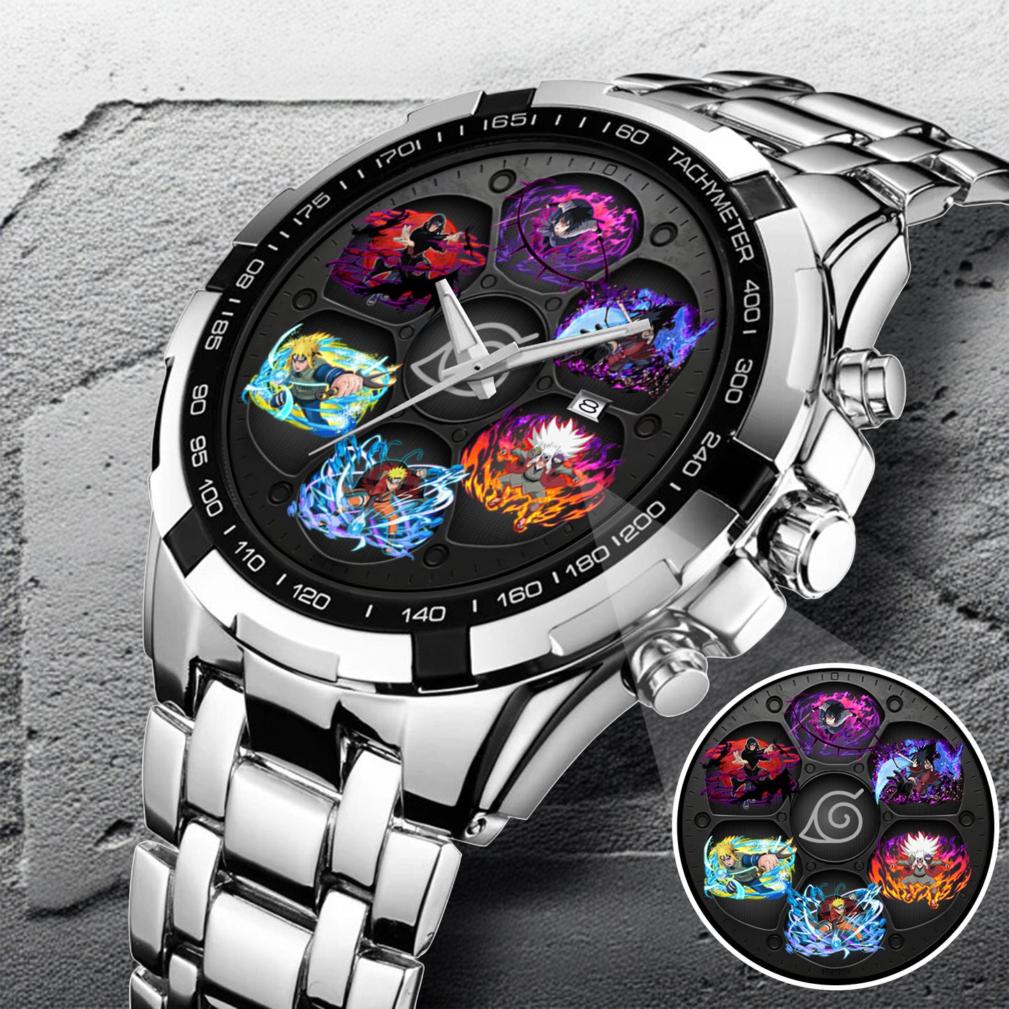 Anime Naruto Shippuden Art Custom Watch