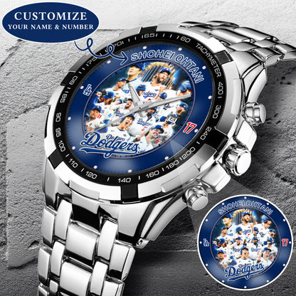 Personalized LA Dodgers 2025 Worlds Series Champion Watch