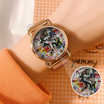 EP Inspired Watch – Vintage Rock & Roll Timepiece for Fans