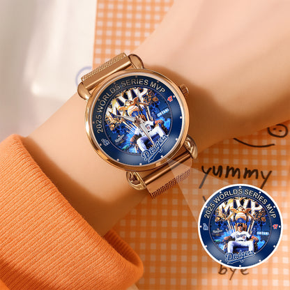 LA Dodgers 2025 Worlds Series Shohei The Goat Champion Watch