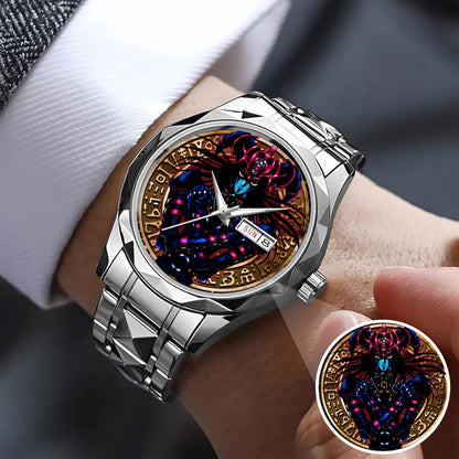 Anime YGO Magician of Black Chaos Watch Dial – Limited Art Design
