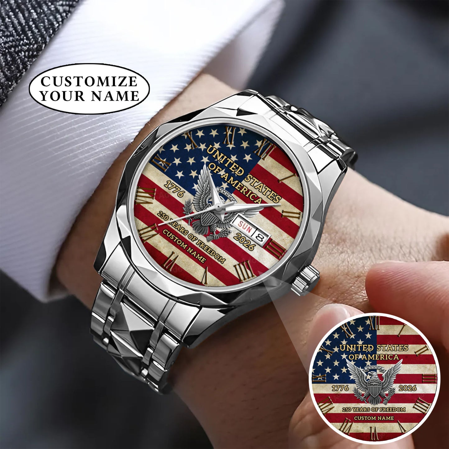 The 250th Anniversary Of The US Custom Watch