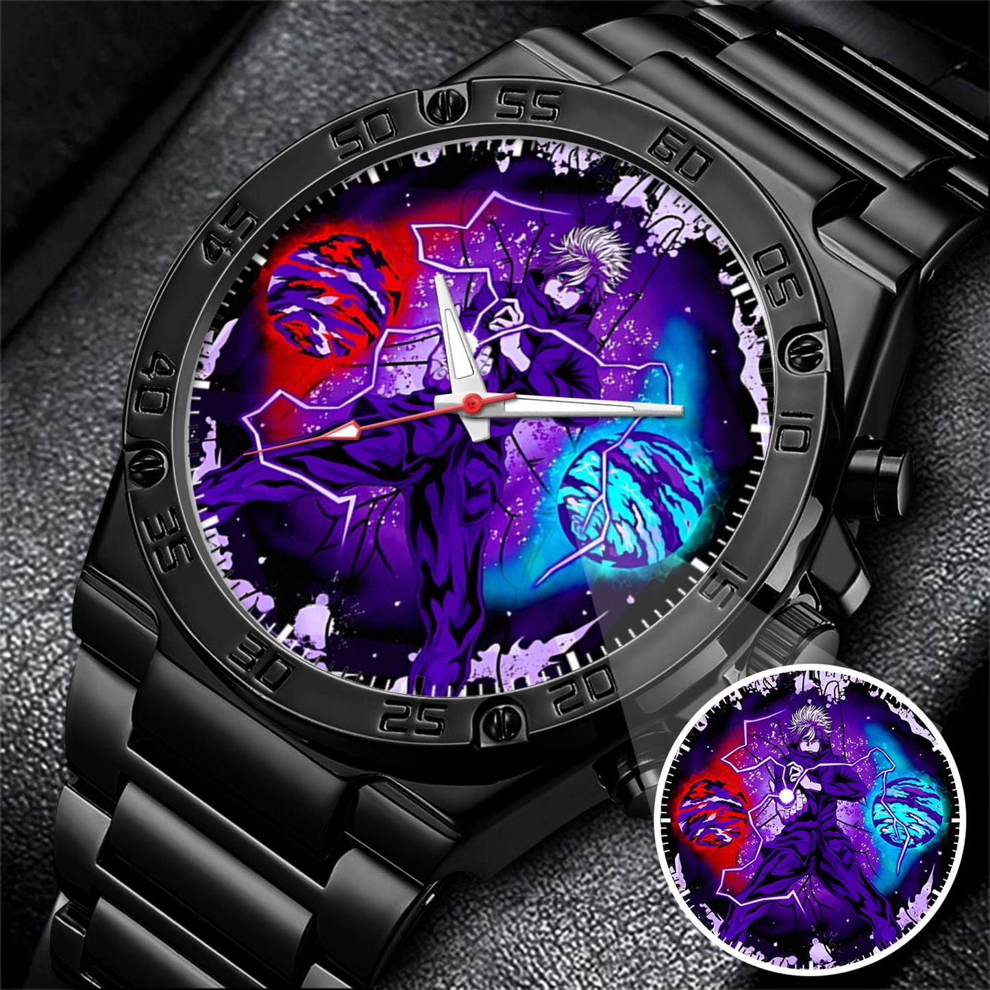 Anime JJK Gojo Satoru Art Custom Watch
