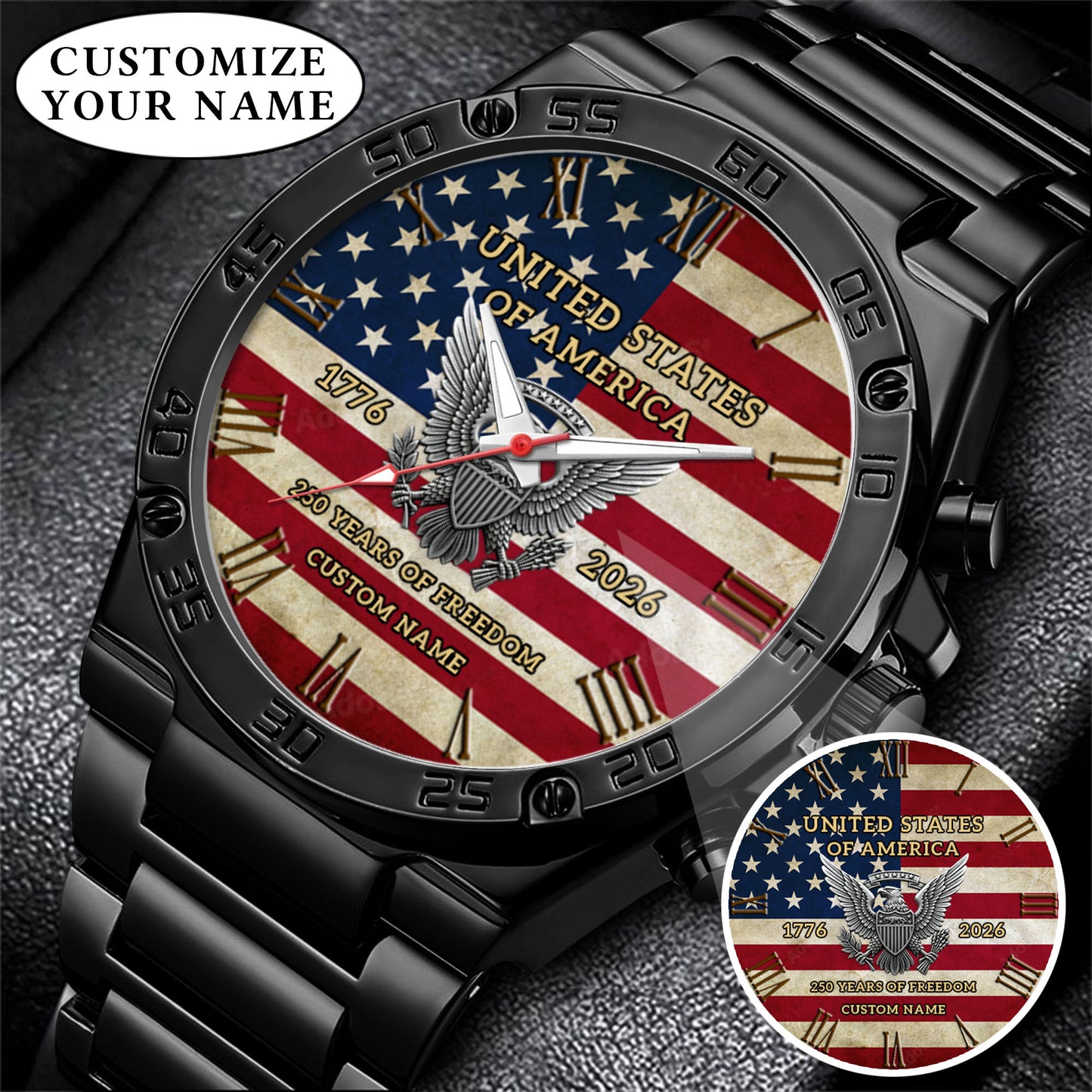 The 250th Anniversary Of The US Custom Watch
